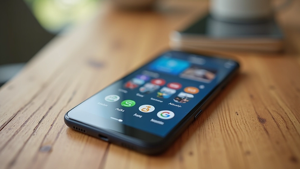 Smartphone zeigt Streaming-Abos und Abonnements, mehrere Apps auf Bildschirm sichtbar